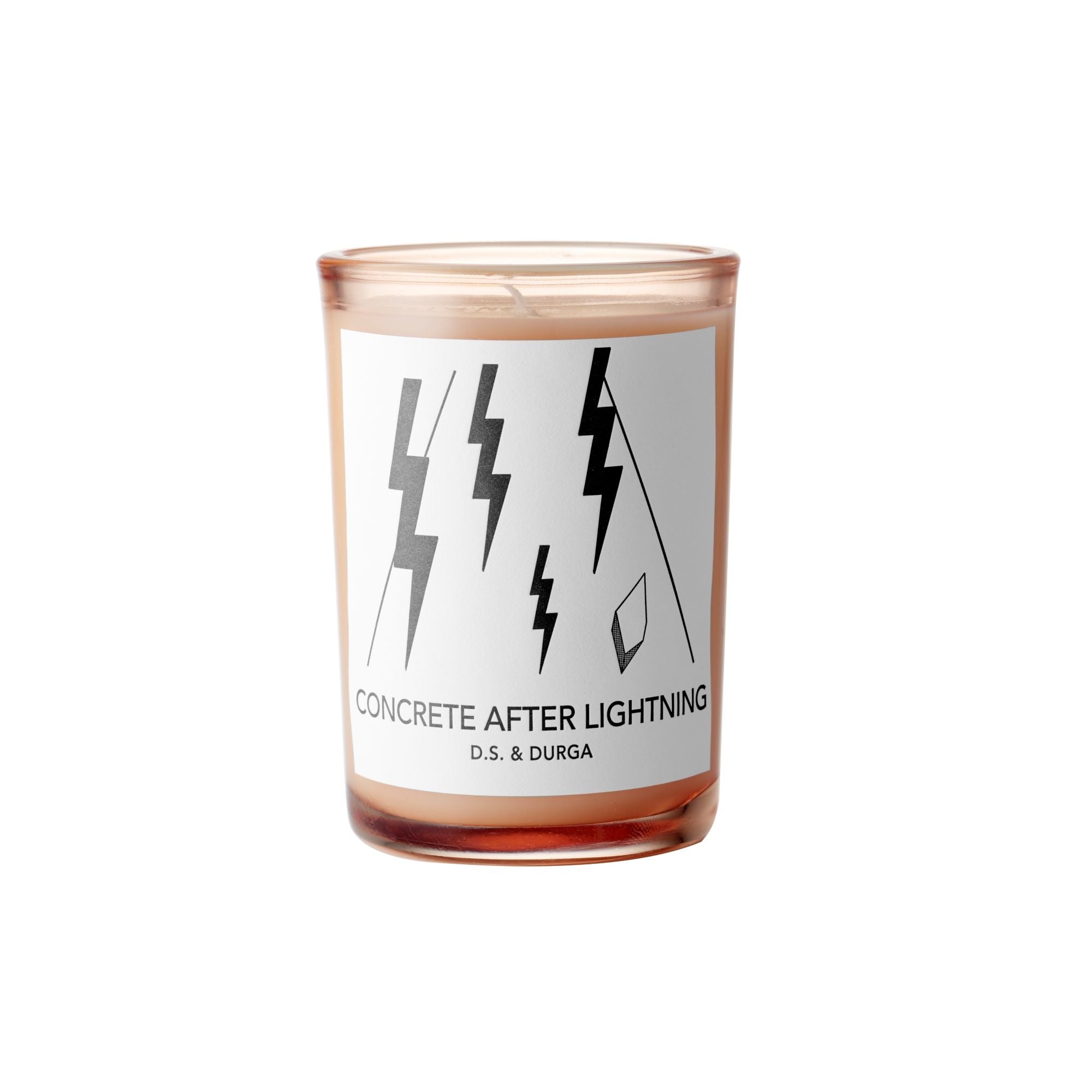 Concrete After Lightning Scented Candle - Handmade Home Decor for Relaxation & Aromatherapy - Perfect for Bedroom, Bathroom & Meditation Spaces
