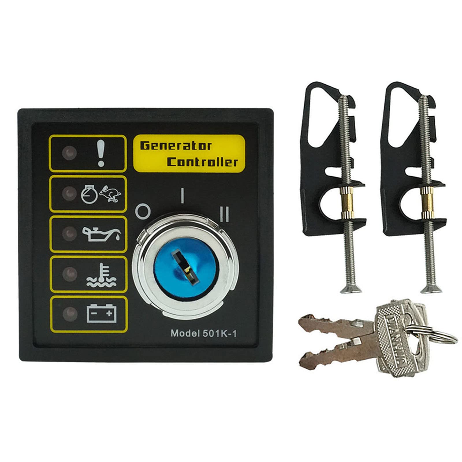 Deep Sea DSE501K Generator Controller Module - Manual Key Start Electronic Replacement Part for Power Backup & Emergency Use