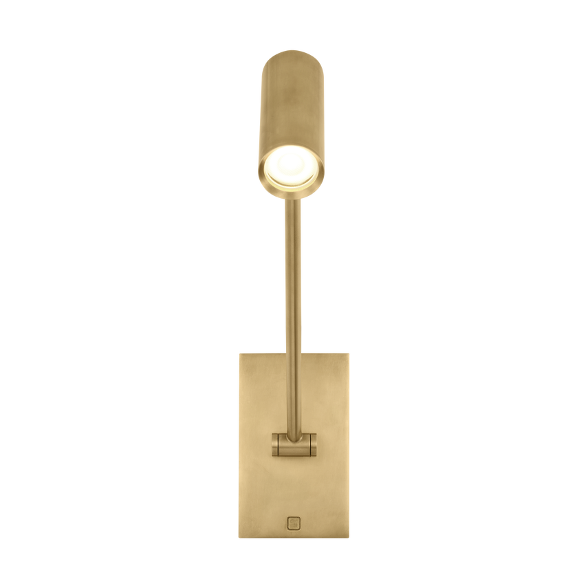 Ponte Small Task Sconce - Adjustable Wall Light for Reading & Workspace - Perfect for Bedroom, Office, and Study Room Lighting