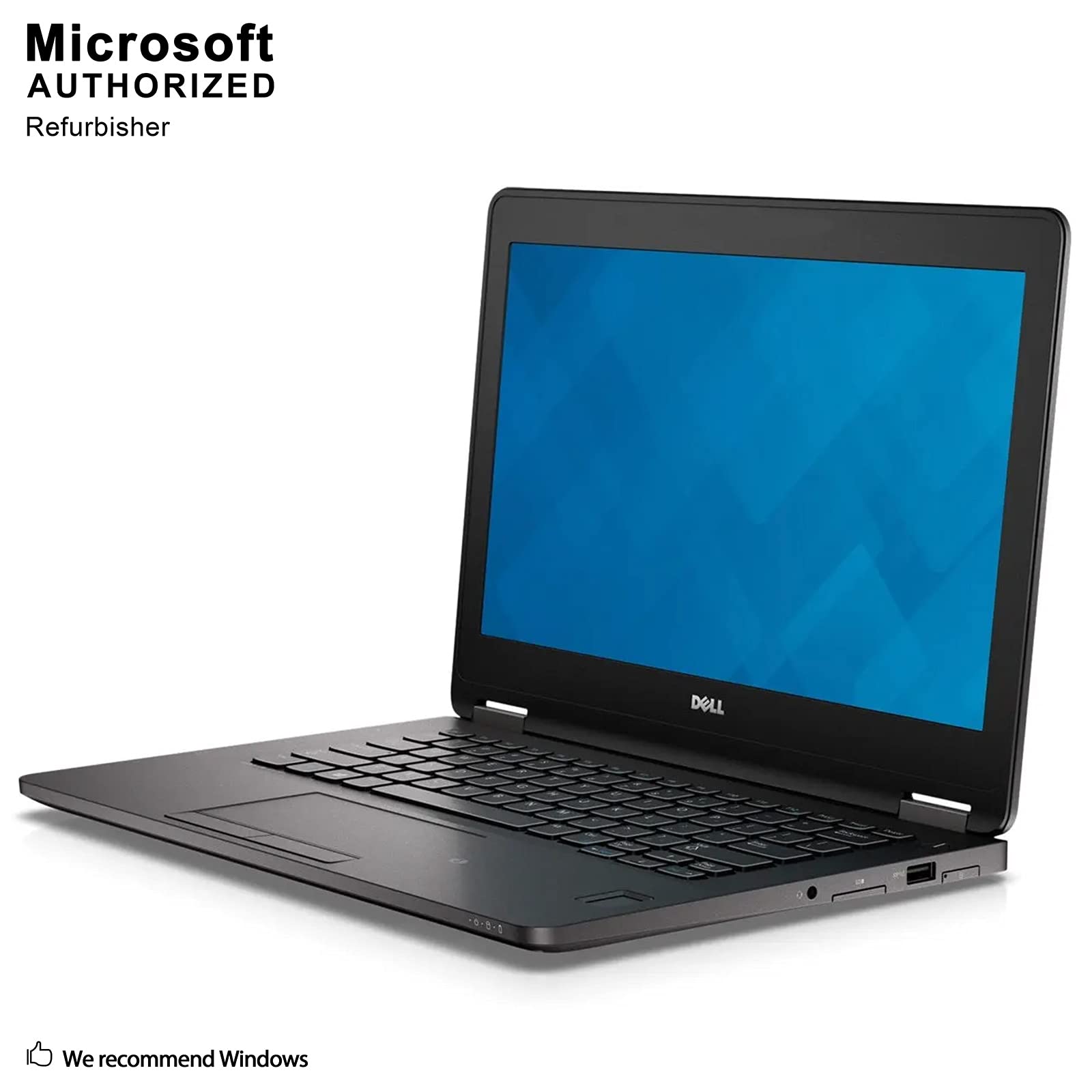 Refurbished Dell Latitude E7270 UltraBook Business Laptop - Intel Core i7-6600U, 8GB RAM, 256GB SSD, Windows 10 Pro | Lightweight & Portable for Office Work, Remote Jobs & Business Travel