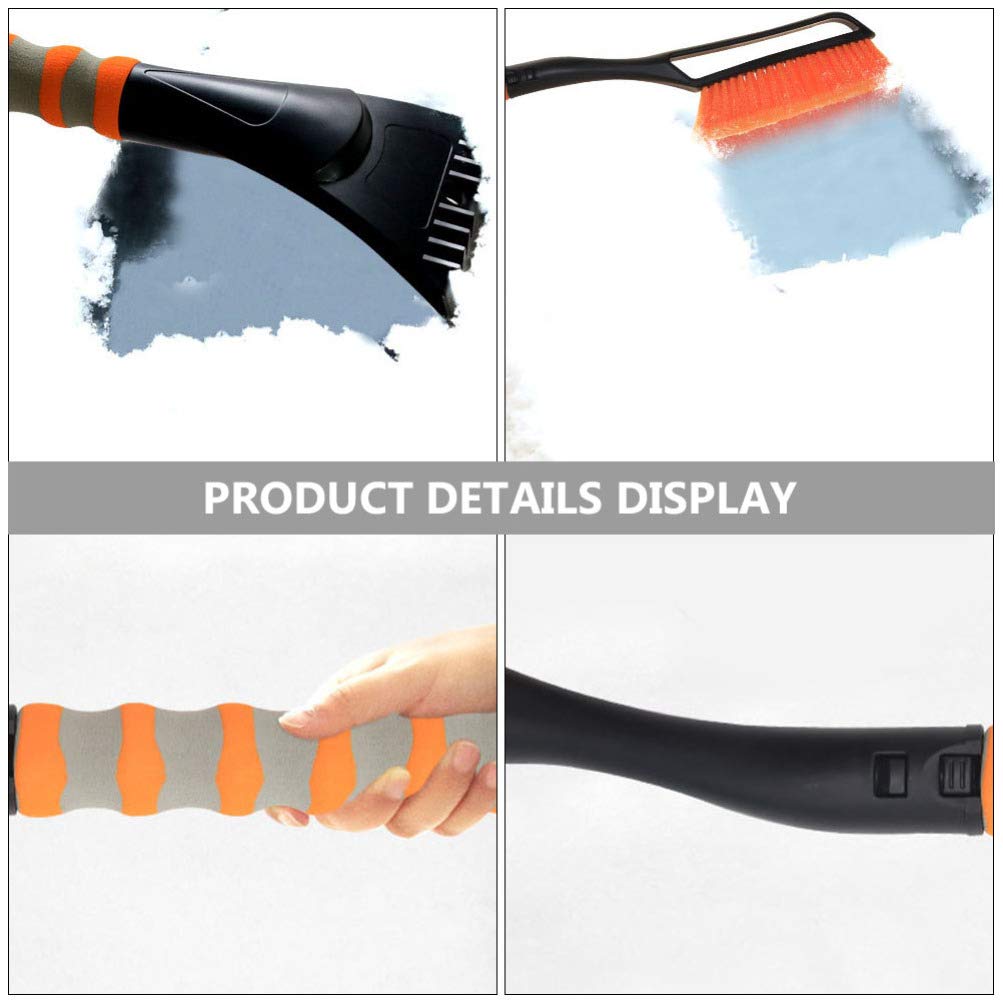 BESPORTBLE 2pcs Car Snow Shovel & Ice Scraper - Winter Vehicle Snow Removal Tool for Windshield Cleaning