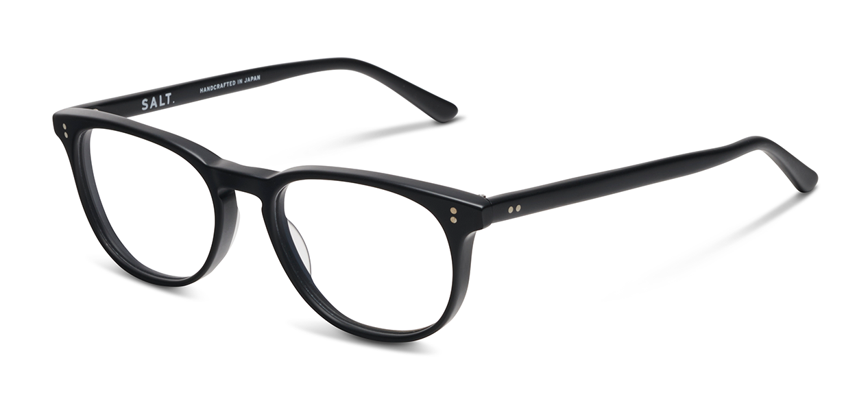 Pierce 51 RX Matte Black Eyeglasses - Lightweight & Durable Frame for Men & Women | Perfect for Reading, Working & Daily Wear