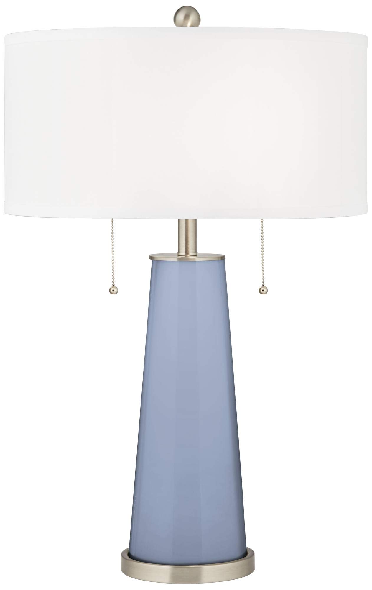 Modern Glass Blue Sky Table Lamp - 29.75