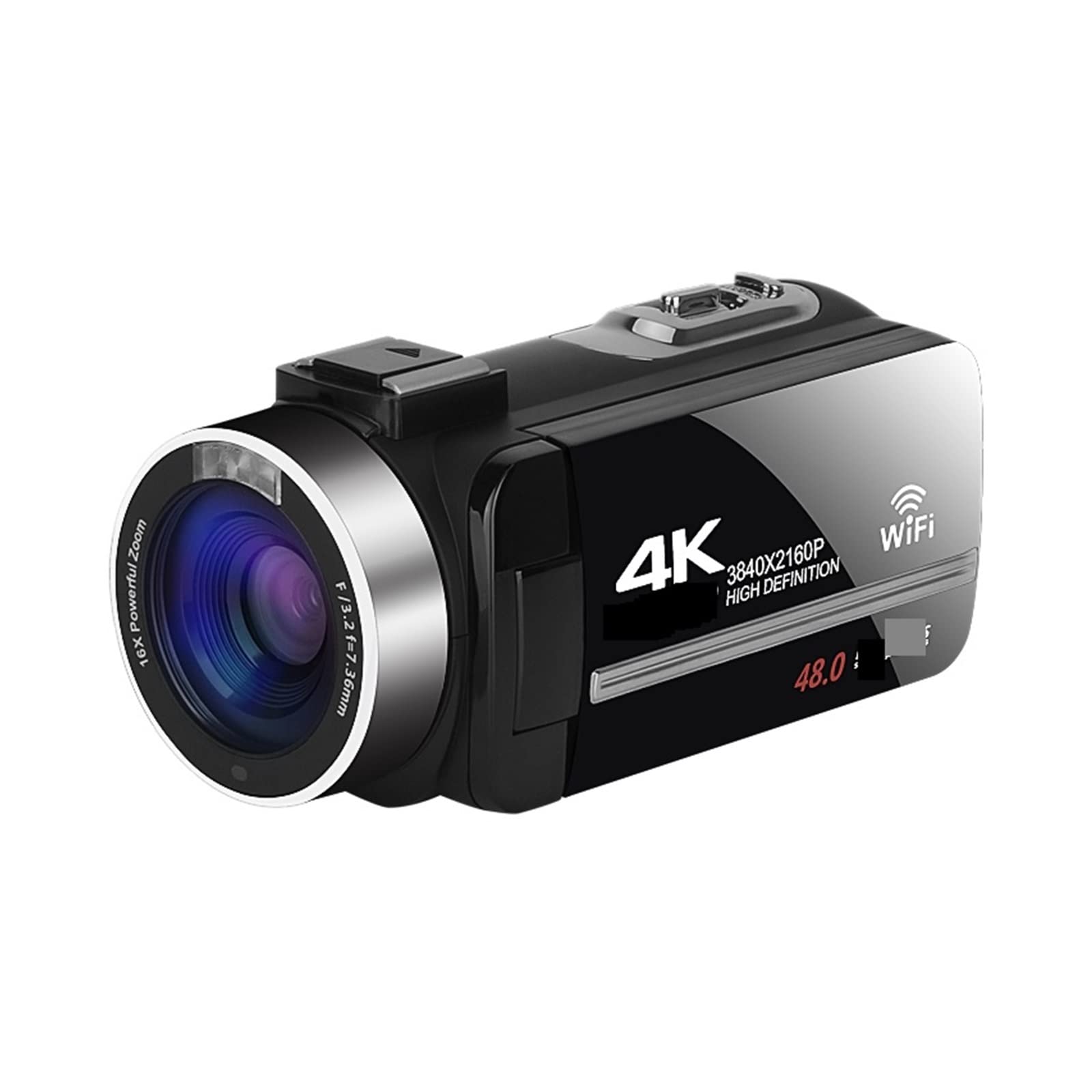 BODORME 4K Camcorder for Streaming & Vlogging - 18X Zoom with Stabilizer (No SD Card) - Perfect for YouTube & Live Broadcasts