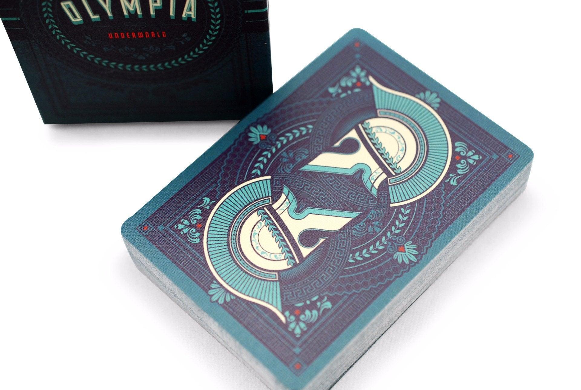 Olympia Underworld Playing Cards - Premium Poker Deck for Magic Tricks, Card Games & Collectors | Ideal for Poker Nights, Magic Shows & Gift Giving