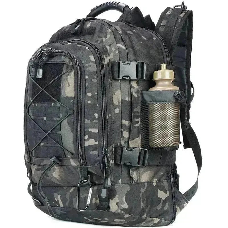 60L Military Tactical Backpack - Waterproof Durable Rucksack for Hiking, Camping & Outdoor Adventures - Perfect for Army, Hunting & Survival Gear