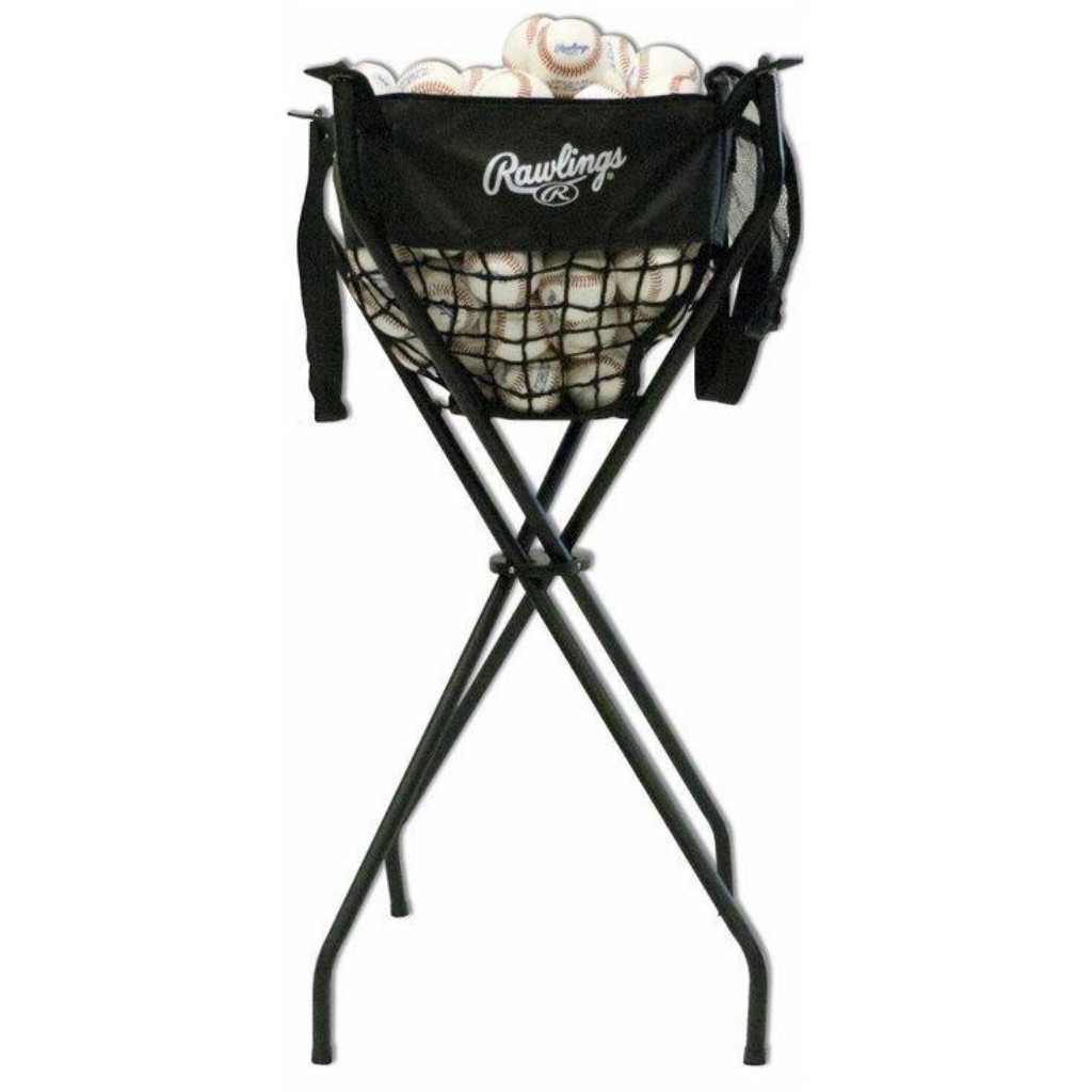 Rawlings Ball Caddy BCADDY - Baseball & Softball Equipment Organizer for Practice, Games, and Training Sessions