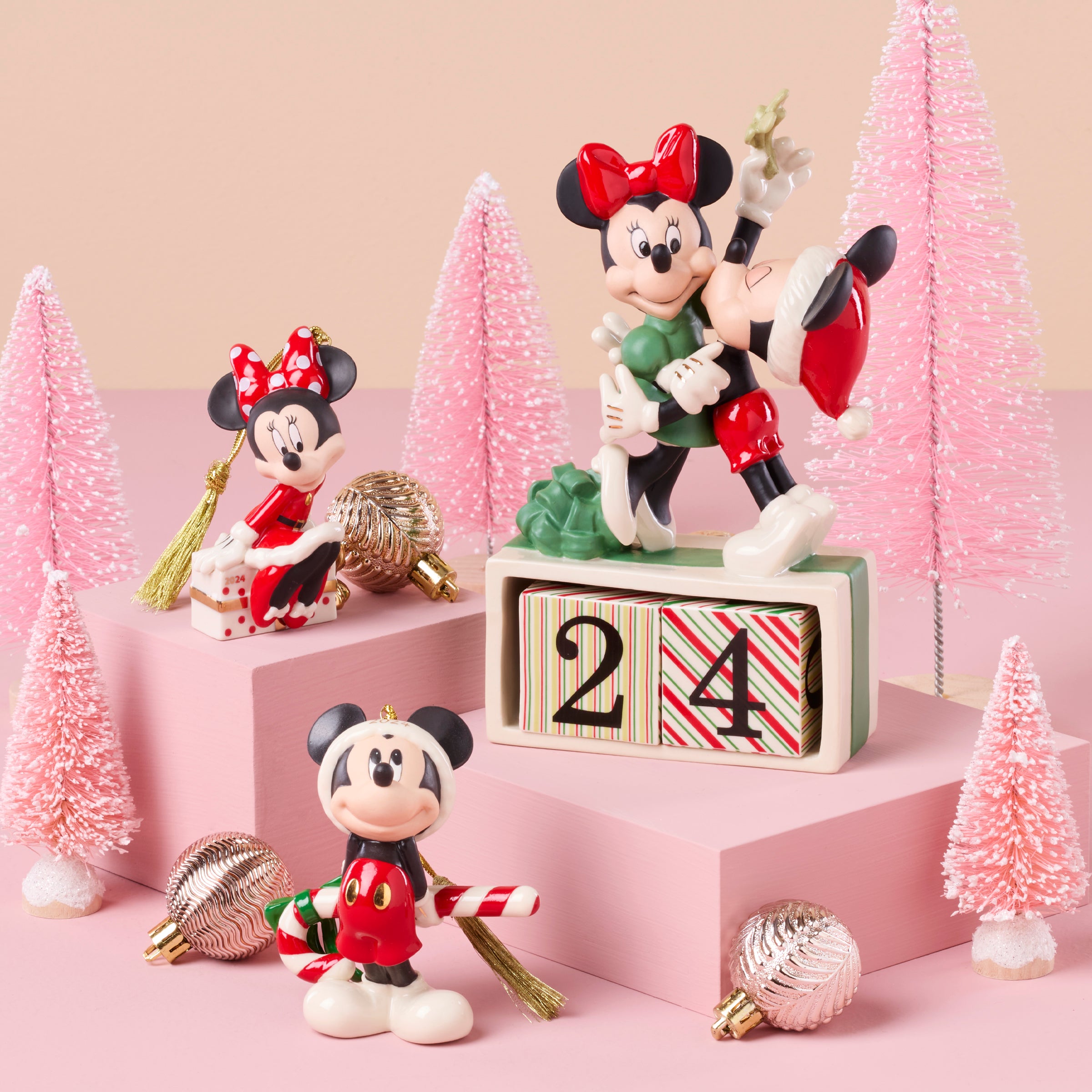 Minnie Mouse Christmas Ornament 2024 - Cute Disney Holiday Decor for Tree, Gift, and Party Decoration