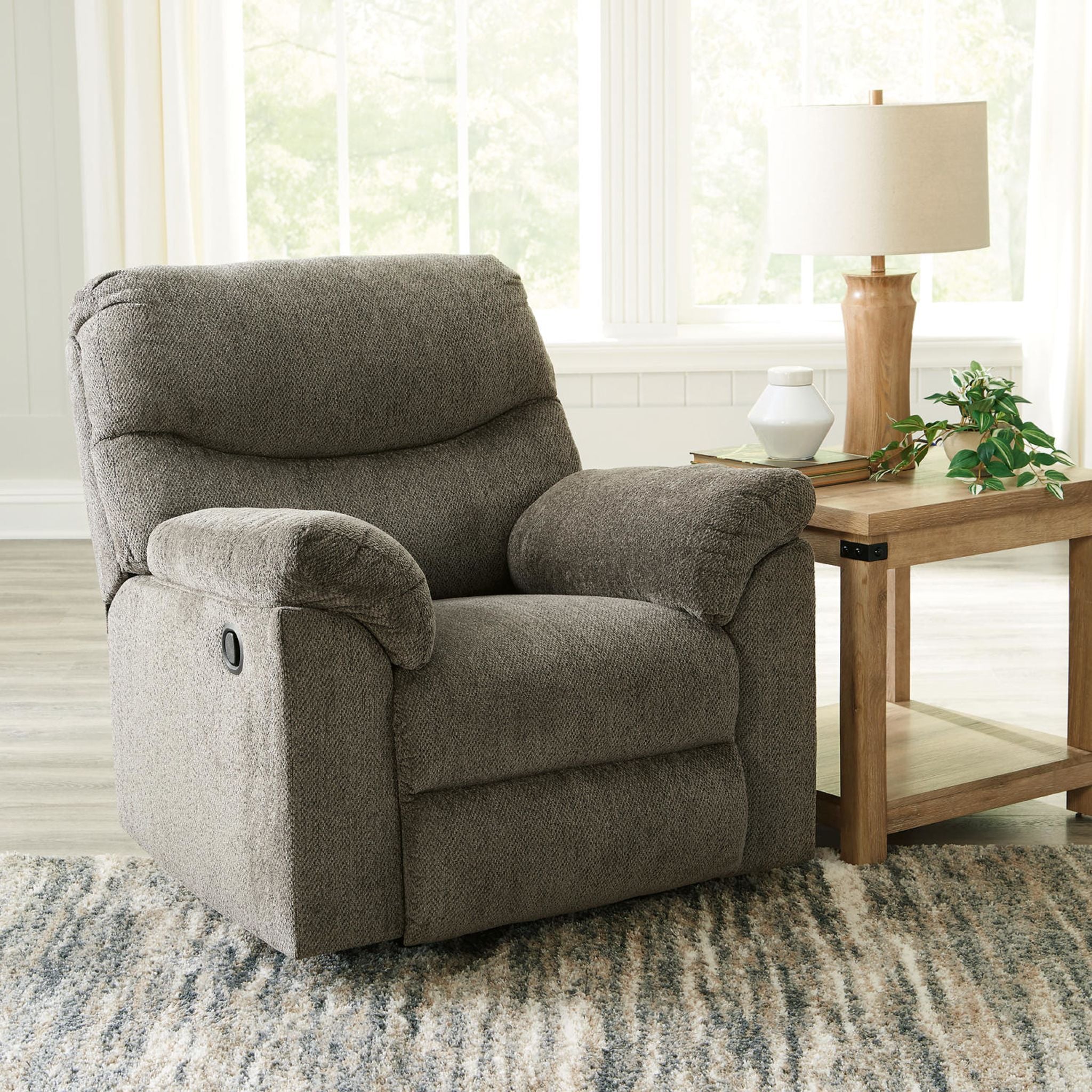 Alphons Rocker Recliner Chair - Comfortable Rocking and Reclining Living Room Furniture for Relaxation | Perfect for Nursing, Reading, and Watching TV
