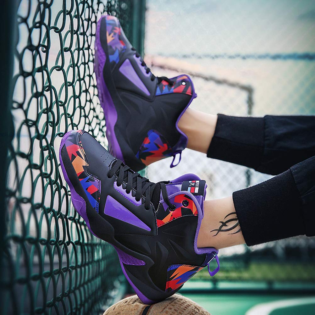 WILTENA Women's & Men's Anti-Slip Basketball Shoes - Fashion Lifestyle Running Sneakers for Sports, Casual Walking & Gym Workouts | Perfect for Court Play, Jogging & Everyday Wear