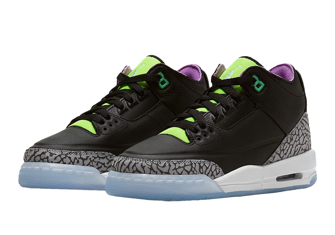 Jordan Air 3 Retro SE Sneakers for Boys - Big Kids Basketball Shoes for Sports & Casual Wear
