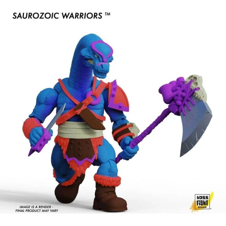 Saurozoic Warriors Range Brakhion Action Figure - Dinosaur Toy for Collectors, Kids & Adults | Perfect for Display, Play & Gifts