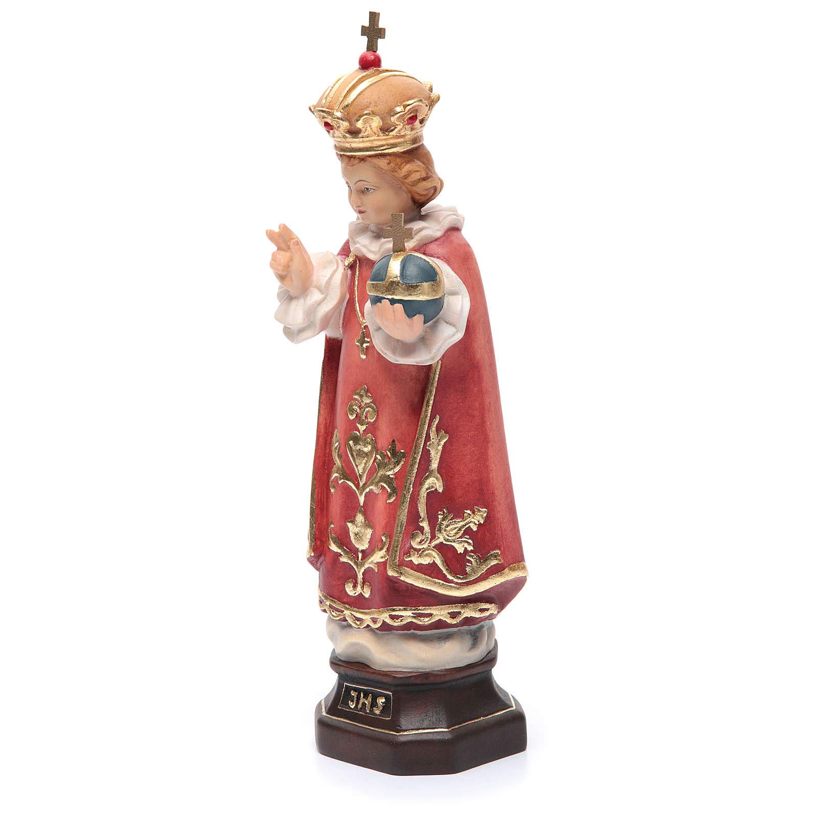 Baby Jesus of Prague Statue - 15 cm (5.91 inches) Religious Figurine for Home Altar, Christmas Nativity Scene & Catholic Devotion