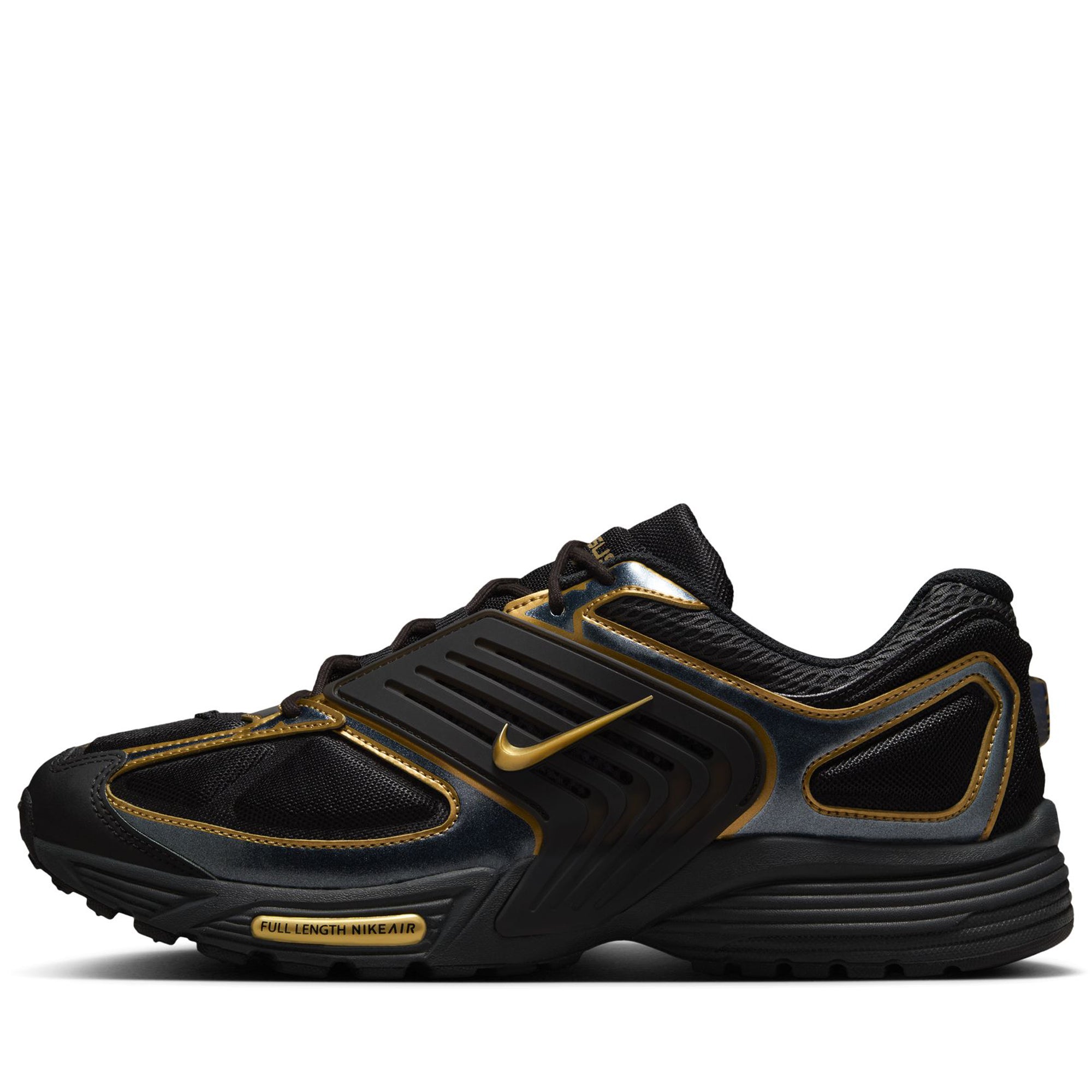 Nike Air Pegasus Wave Premium Running Shoes for Men - Black/Metallic Gold Colorway | Lightweight Cushioned Sneakers for Jogging, Gym Workouts & Daily Wear