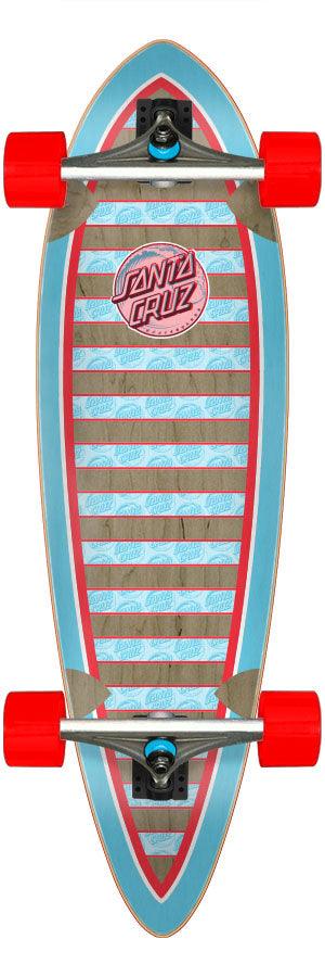 Santa Cruz Pintail Cruiser Skateboard - 9.20