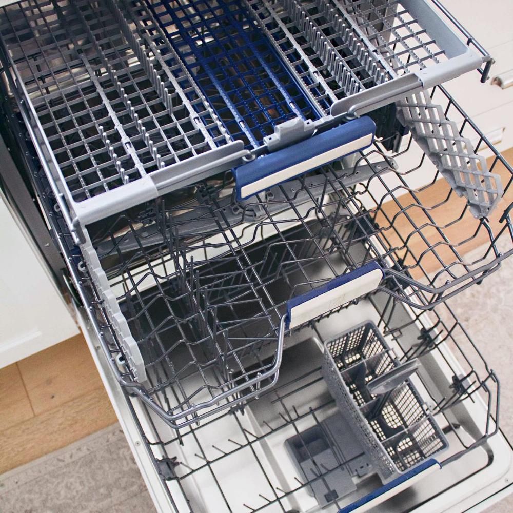 ZLINE 24 Inch Tallac Series 3rd Rack Panel Ready Dishwasher with Stainless Steel Tub - Ultra Quiet 51dBa (DWV 24) - Perfect for Modern Kitchens & Open Concept Homes