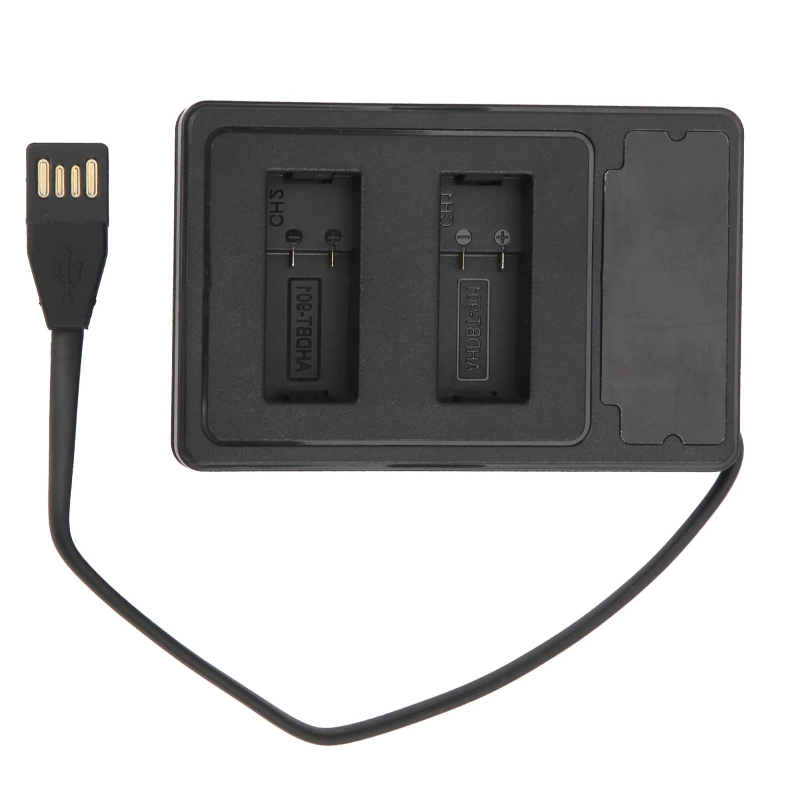 Janzoom Dual Slot Camera Battery Charger - Fast Charging, Durable Black Design for DSLR & Mirrorless Cameras - Perfect for Travel, Photography & Professional Shoots