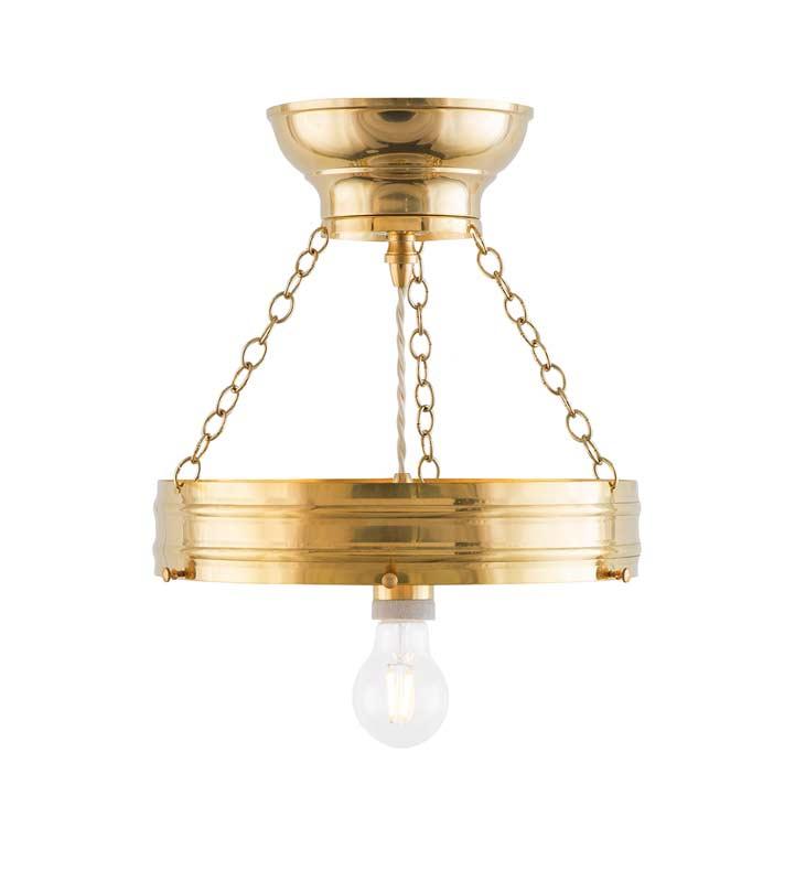 Heidenstam Ampel 300 Vintage Brass Pendant Light with E27 Socket - Perfect for Dining Room, Cafe, or Retro Home Decor