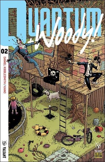 Quantum and Woody! (3rd Series) #2F VF/NM Valiant Comic Book - Preorder Variant | Collectible Superhero Comics for Fans & Gifts