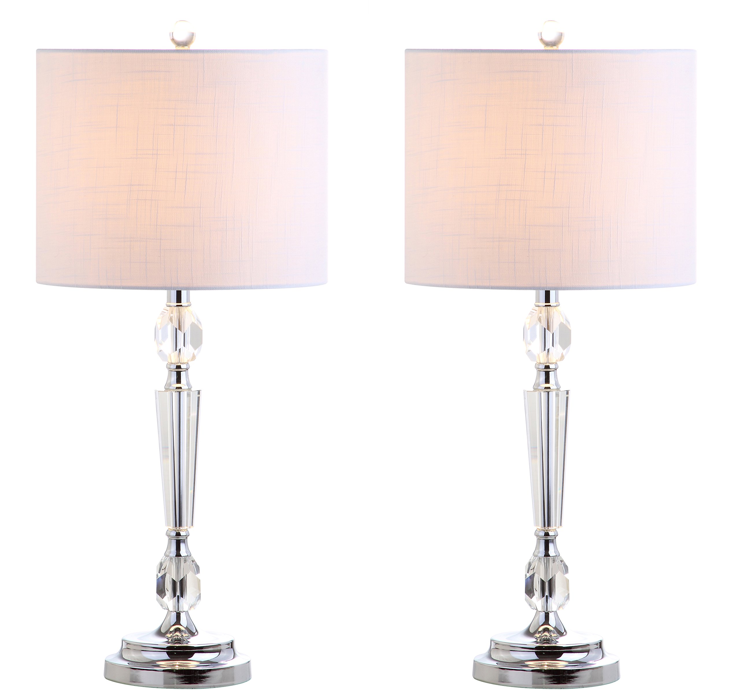 JONATHAN Y JYL2047A-SET2 Crystal LED Table Lamp Set of 2 - 27