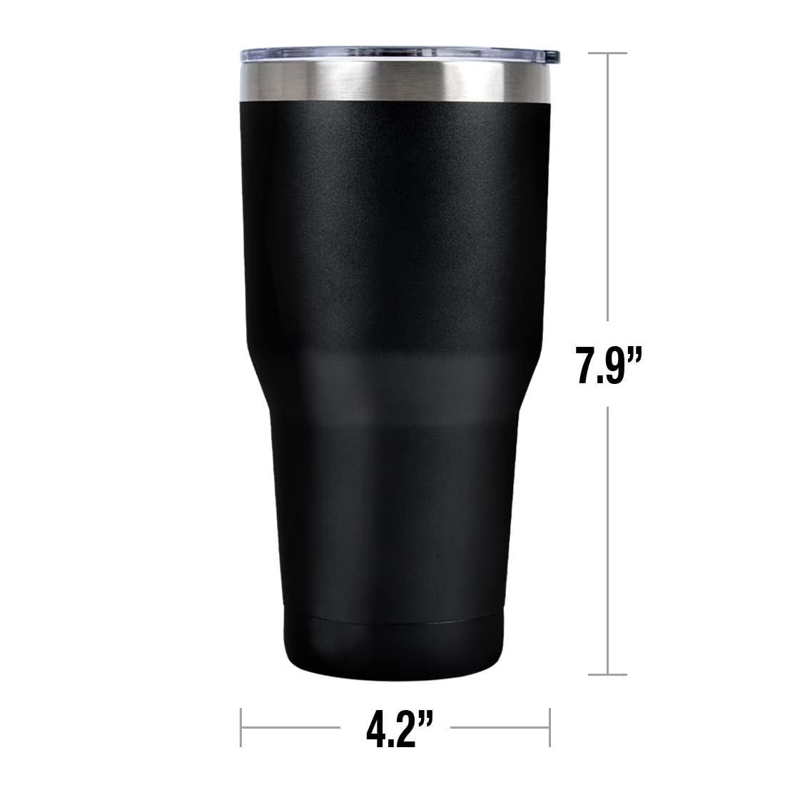 The Exorcist Movie Stainless Steel Tumbler 30oz - Vacuum Insulated Double Wall Coffee Travel Mug with Leakproof Sliding Lid - Perfect for Horror Fans, Office Use & Outdoor Adventures
