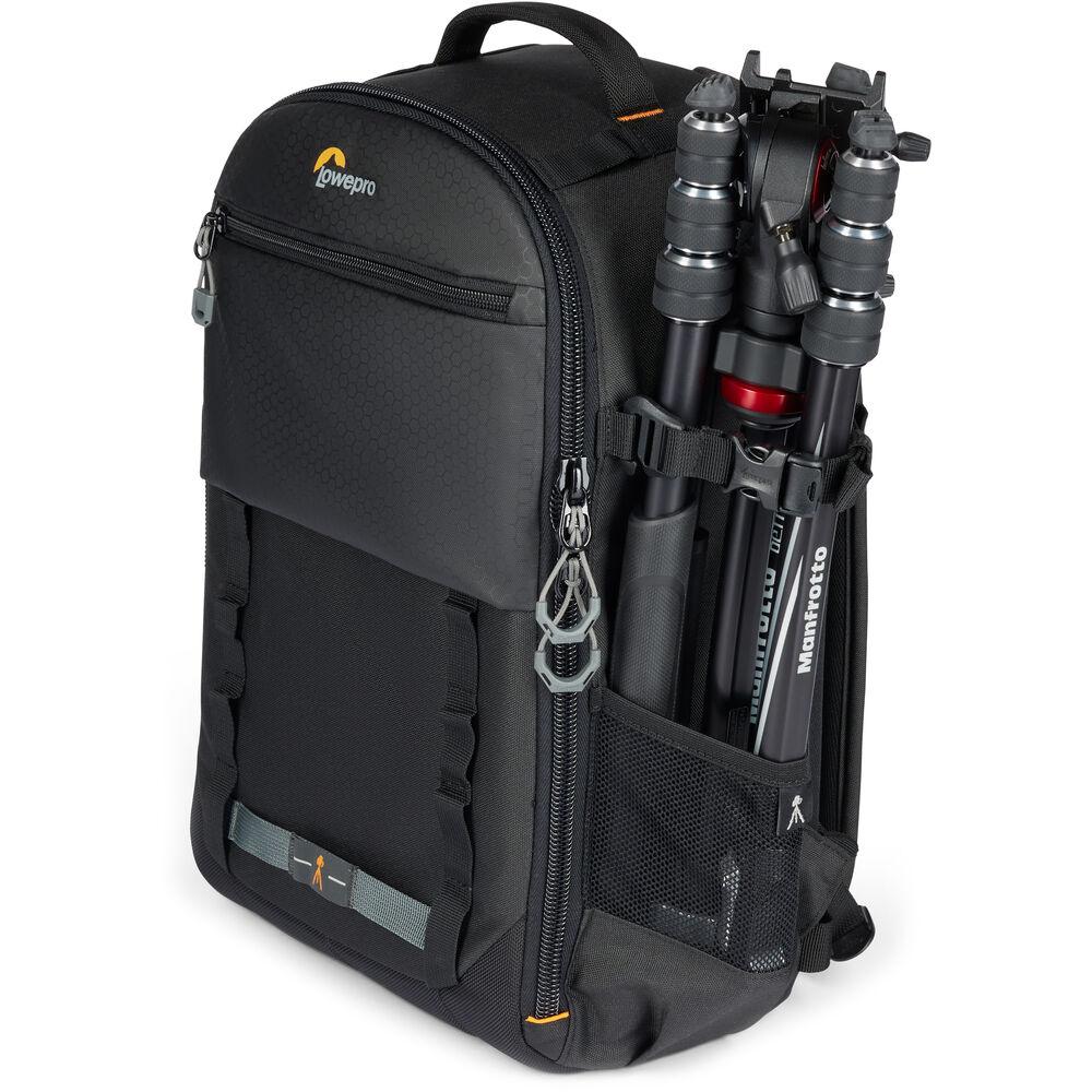 Lowepro Adventura BP 300 III DSLR Camera Backpack - Waterproof & Durable Photography Bag for Travel (Black) - Perfect for Outdoor Adventures & Professional Photographers
