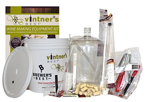 Midwest Homebrewing and Winemaking Starter Kit with Better Bottle & Double Lever Corker - Complete Equipment for Beginners - Perfect for Home Beer Brewing and Wine Making Hobbies