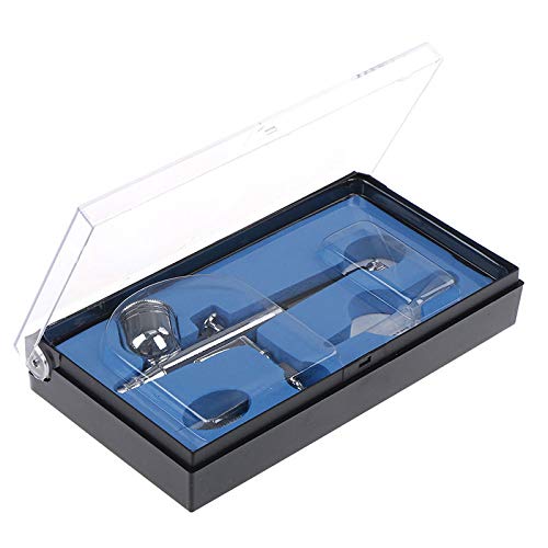 0.3MM Gravity Feed Dual Action Airbrush Kit - Professional Paint Spray Gun for Nail Art, Body Tattoo, Cake Decorating & Model Painting | Perfect for Artists, Hobbyists & DIY Projects