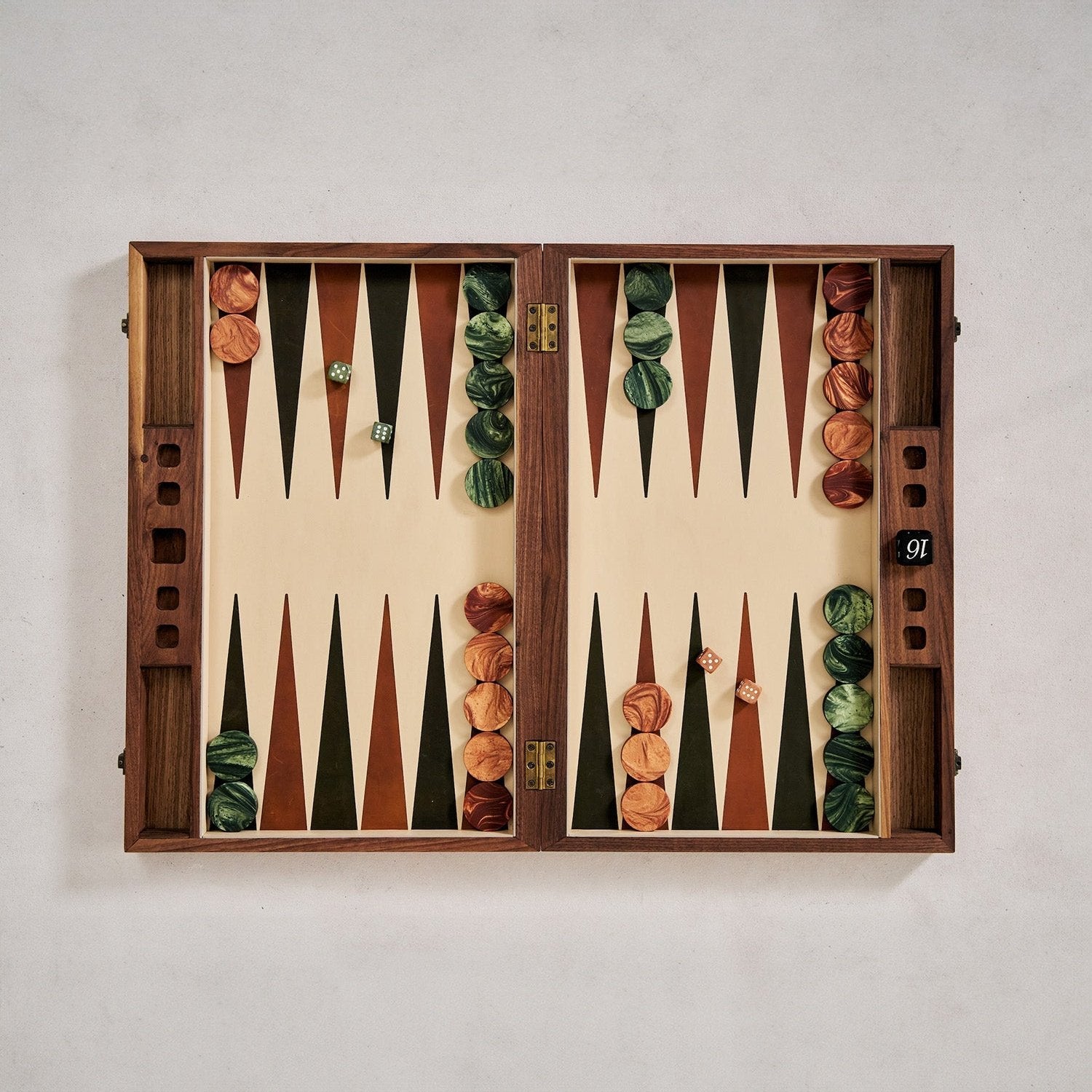 Premium Wooden Backgammon Board Set - Classic Strategy Game for Adults & Families - Perfect for Game Nights, Travel & Home Decor