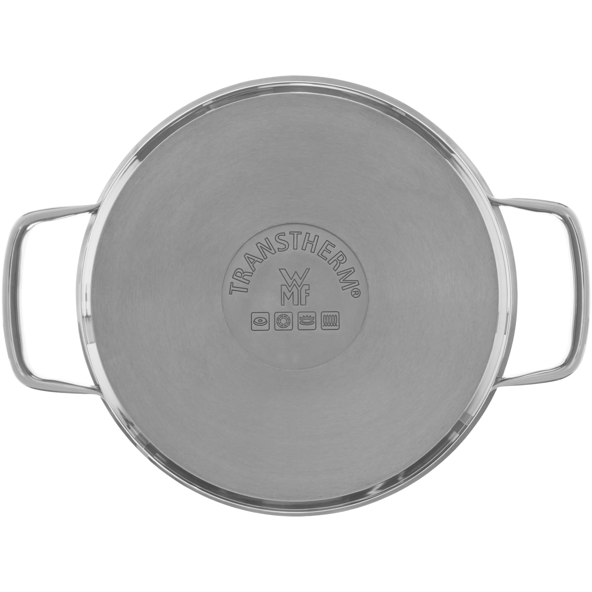 WMF Compact Cuisine 20cm Stainless Steel Saucepan - 2.5L Induction-Compatible Small Cooking Pot for Milk, Sauces & More | Polished Cromargan Uncoated Interior | Perfect for Home Kitchen, Dorm Cooking & Small Meals
