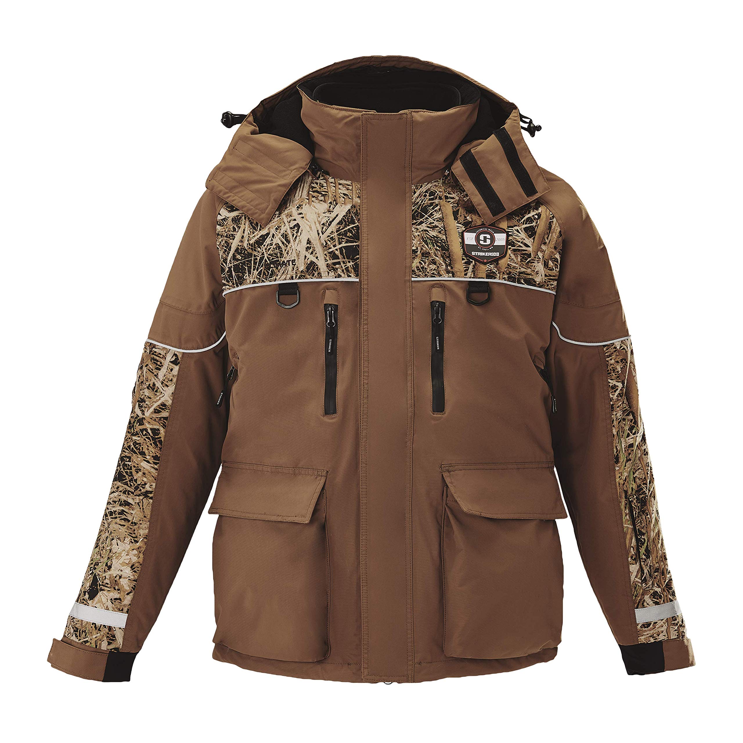 Striker Ice Climate Jacket - Waterproof & Insulated Winter Fishing Jacket for Men & Women - Perfect for Ice Fishing, Hunting, and Outdoor Winter Activities