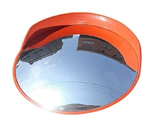 WANANHONG 45-120cm Wide Angle Convex Traffic Safety Mirror for Road & Parking - Accident Prevention, Blind Spot Visibility, Durable Outdoor Use for Driveways, Warehouses & Intersections