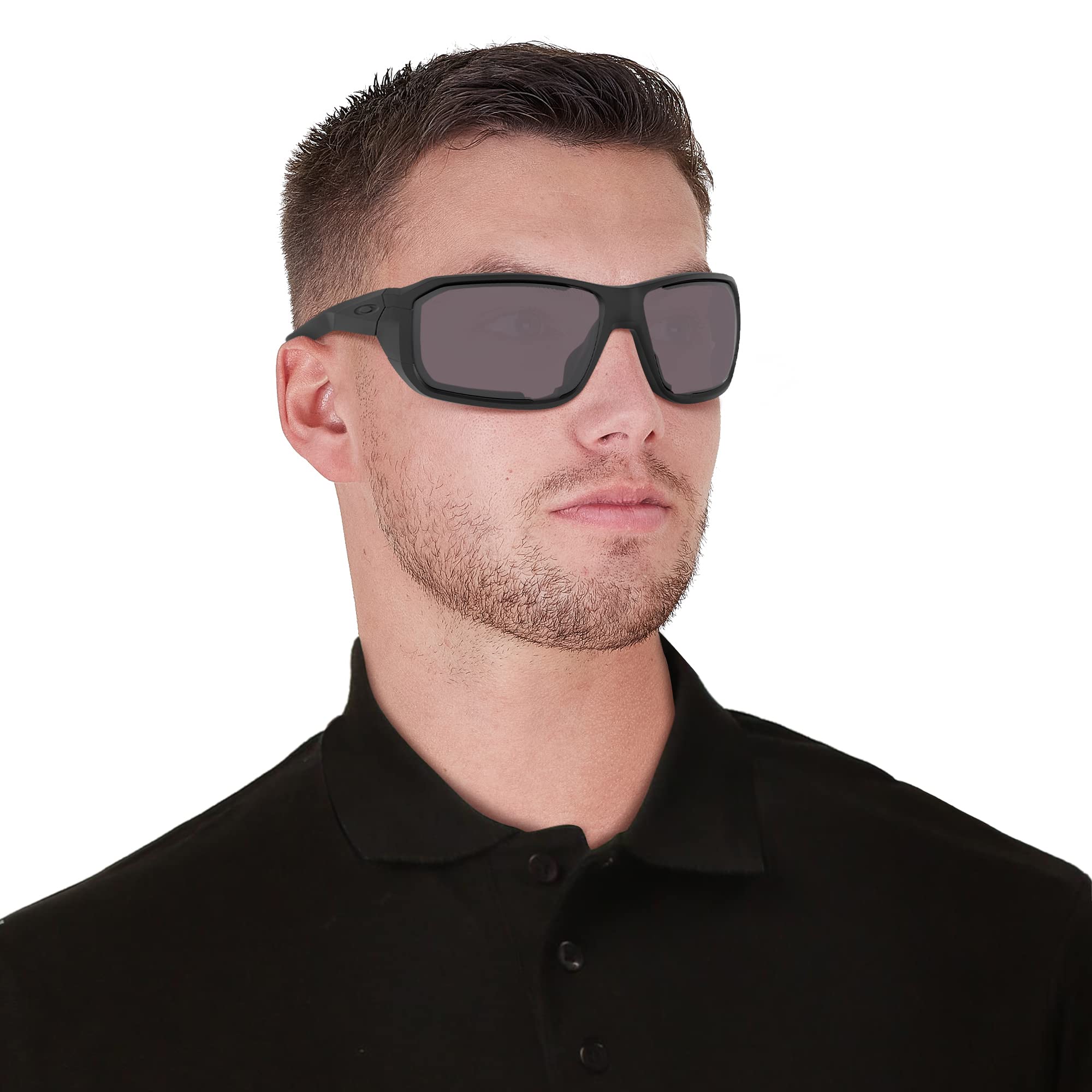 Oakley Men's Oo9452 Rectangular Sunglasses - Polarized UV Protection, Lightweight Frame for Running, Driving & Outdoor Sports