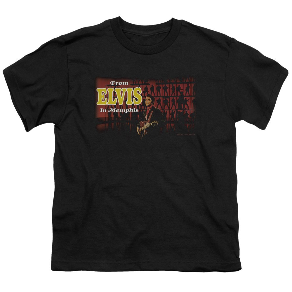 Elvis Presley Vintage T-Shirt from Elvis in Memphis - Unisex Youth Tee for Boys & Girls | Music Lovers Gift, Concert Merch, Retro Fashion