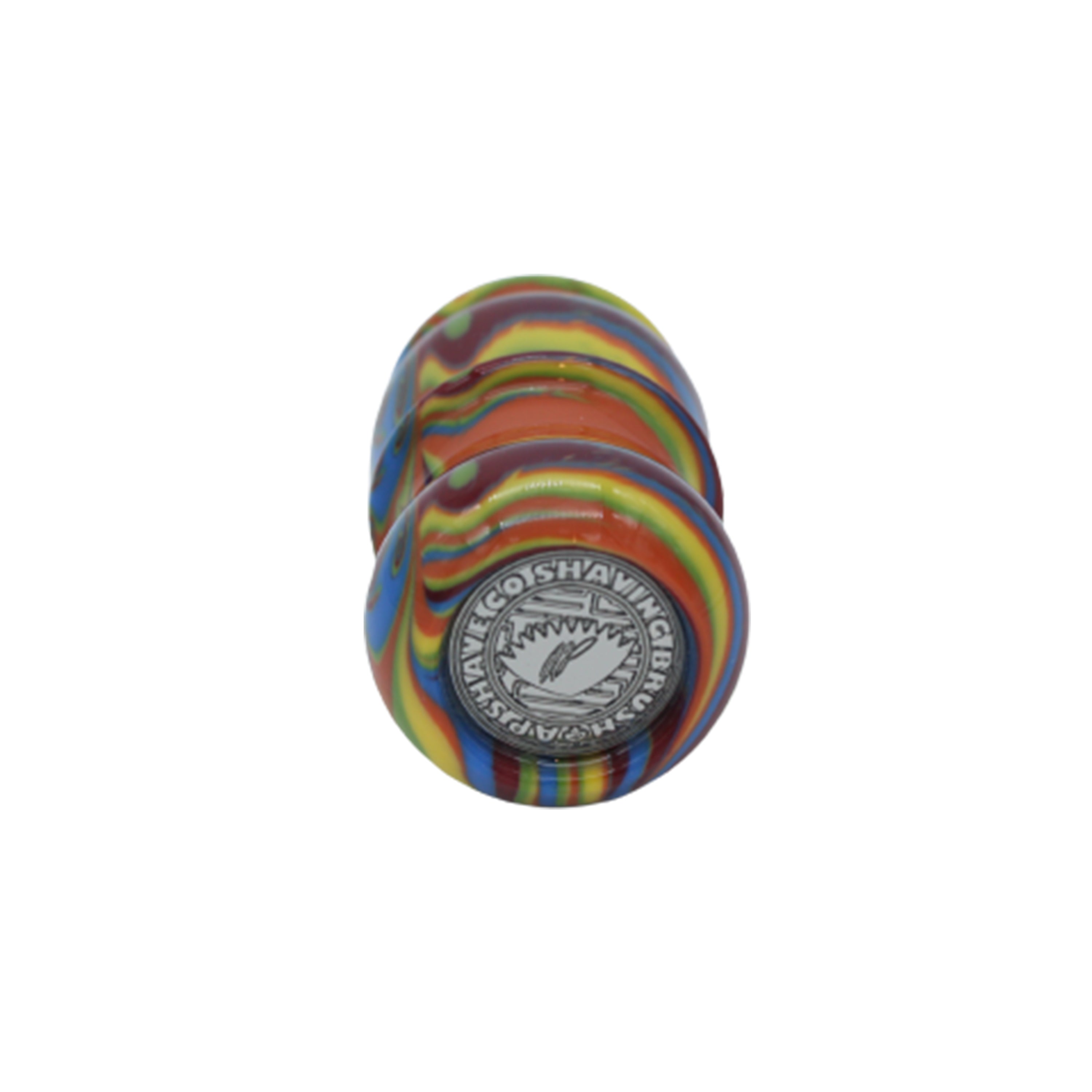 Premium Handcrafted Disco Shaving Brush Handle - Fits 24mm & 26mm Knots - Perfect for Wet Shaving & Luxury Grooming Gifts
