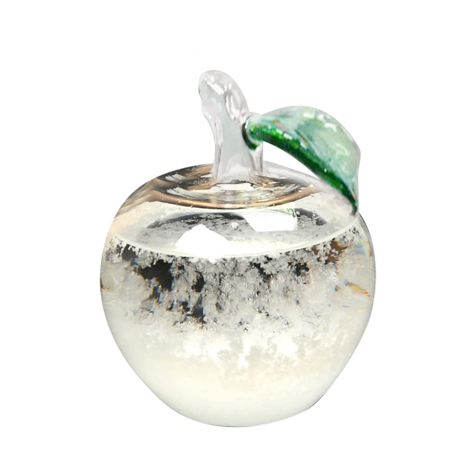 50ML Changeable Weather Glass Christmas Tree Ornaments - Handmade Bottle Crafts for Desktop & Home Decor - Perfect for Holiday Gifts & Seasonal Home Styling