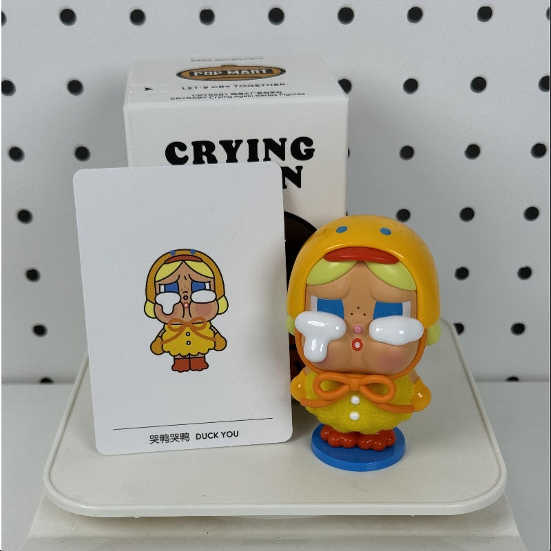 Crybaby Crying Again Series Duck You - Funny Meme T-Shirt for Anime Fans & Gamers - Perfect for Cosplay, Conventions & Casual Wear