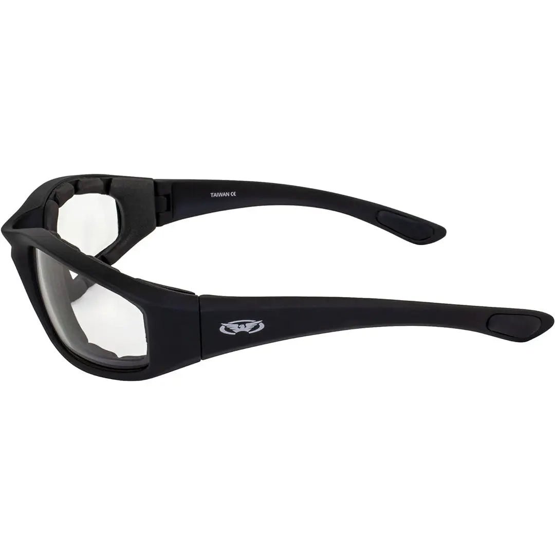 Global Vision Kickback Motorcycle Sunglasses - Polarized UV Protection for Riding, Driving & Outdoor Sports