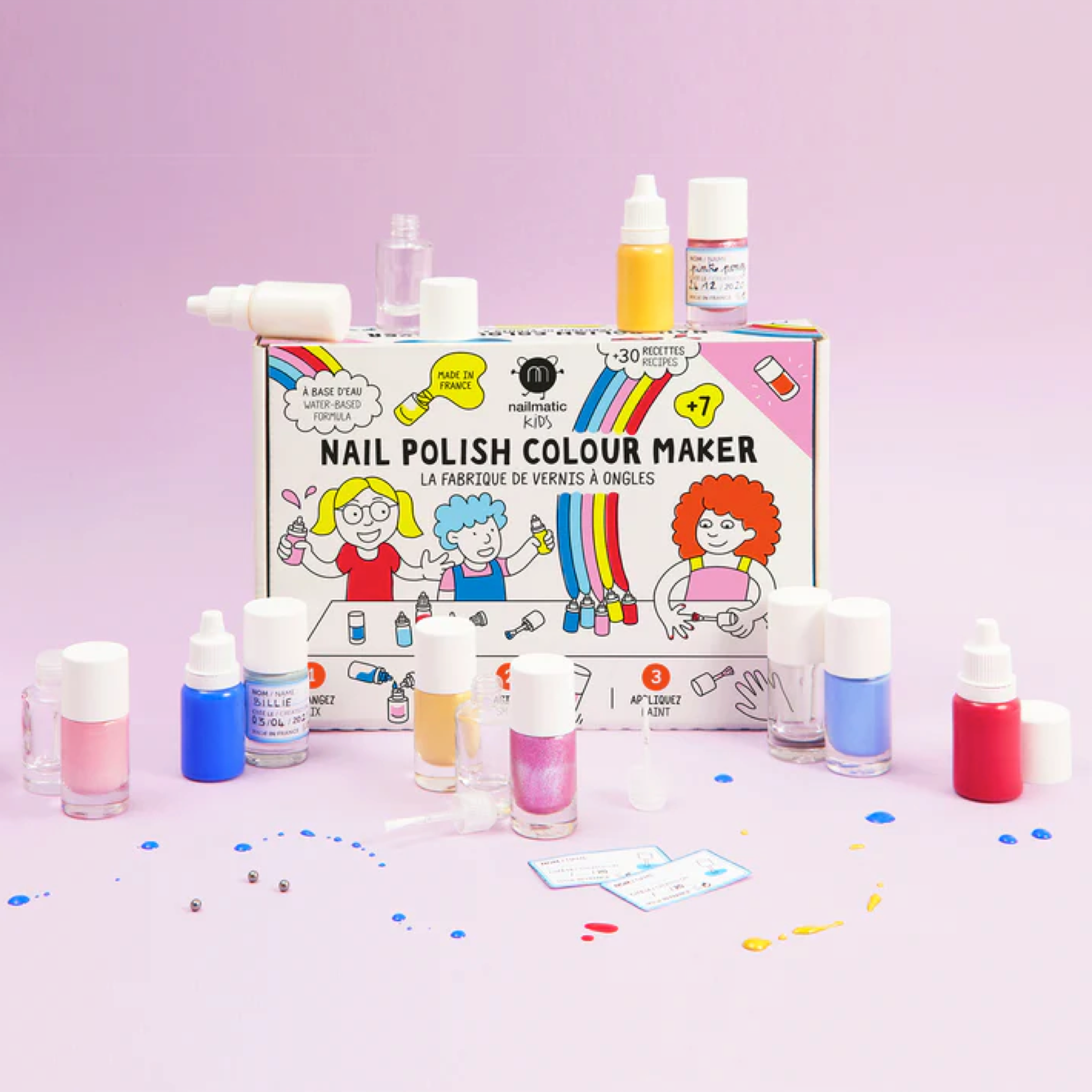 DIY Custom Nail Polish Color Mixing Kit - Create Unique Nail Art Colors at Home | Perfect for Nail Salons, Home Manicures & Gift Giving