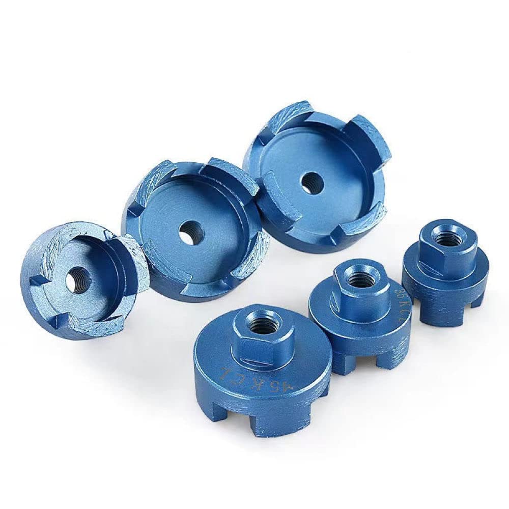 45mm Dry Grinding Wheel Stone Hole Opener - Road Stud Processing & Flower Pot Making Tool for DIY Stone Carving and Crafting Projects
