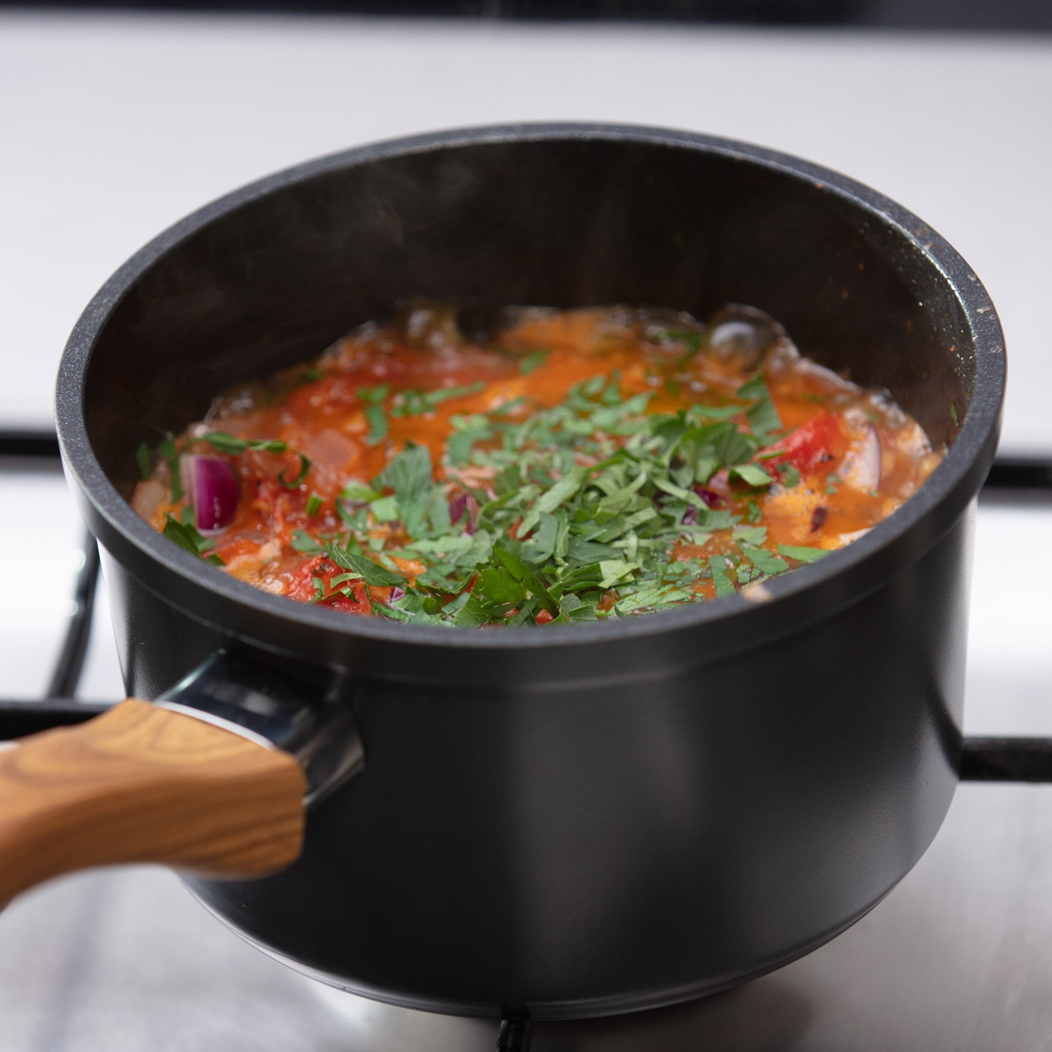 Premium Stainless Steel Gourmet Cooking Pot Set with Lid - Perfect for Soups, Stews & Pasta | Induction Compatible & Oven Safe Cookware