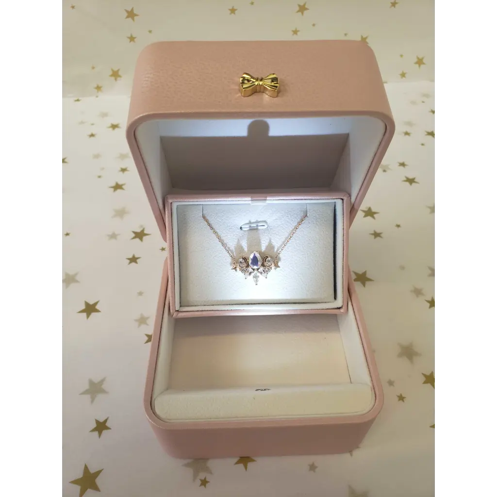 Luxury Jewelry Gift Box for Necklaces - Elegant Velvet Lined Storage & Presentation Case - Perfect for Birthdays, Anniversaries & Special Occasions
