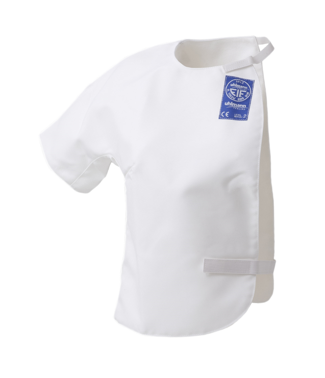 Uhlmann FIE Women's Underplastron World Cup 800N - Fencing Chest Protector for Competitive Foil & Epee - Perfect for Tournaments & Training Sessions