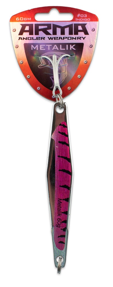Arma Metalik Fishing Lure - Premium Metal Fishing Lures for Bass, Trout & Saltwater - Perfect for Freshwater & Ocean Fishing
