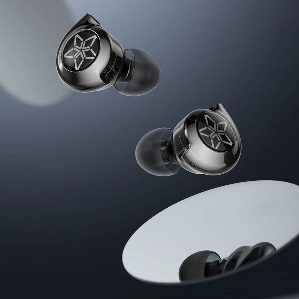 FiiO FH11 Hybrid In-Ear Monitors with 1 Dynamic Driver + 1 Balanced Armature - High Resolution Audio Earphones for Music Lovers & Audiophiles - Perfect for Studio Recording, Gaming & Travel