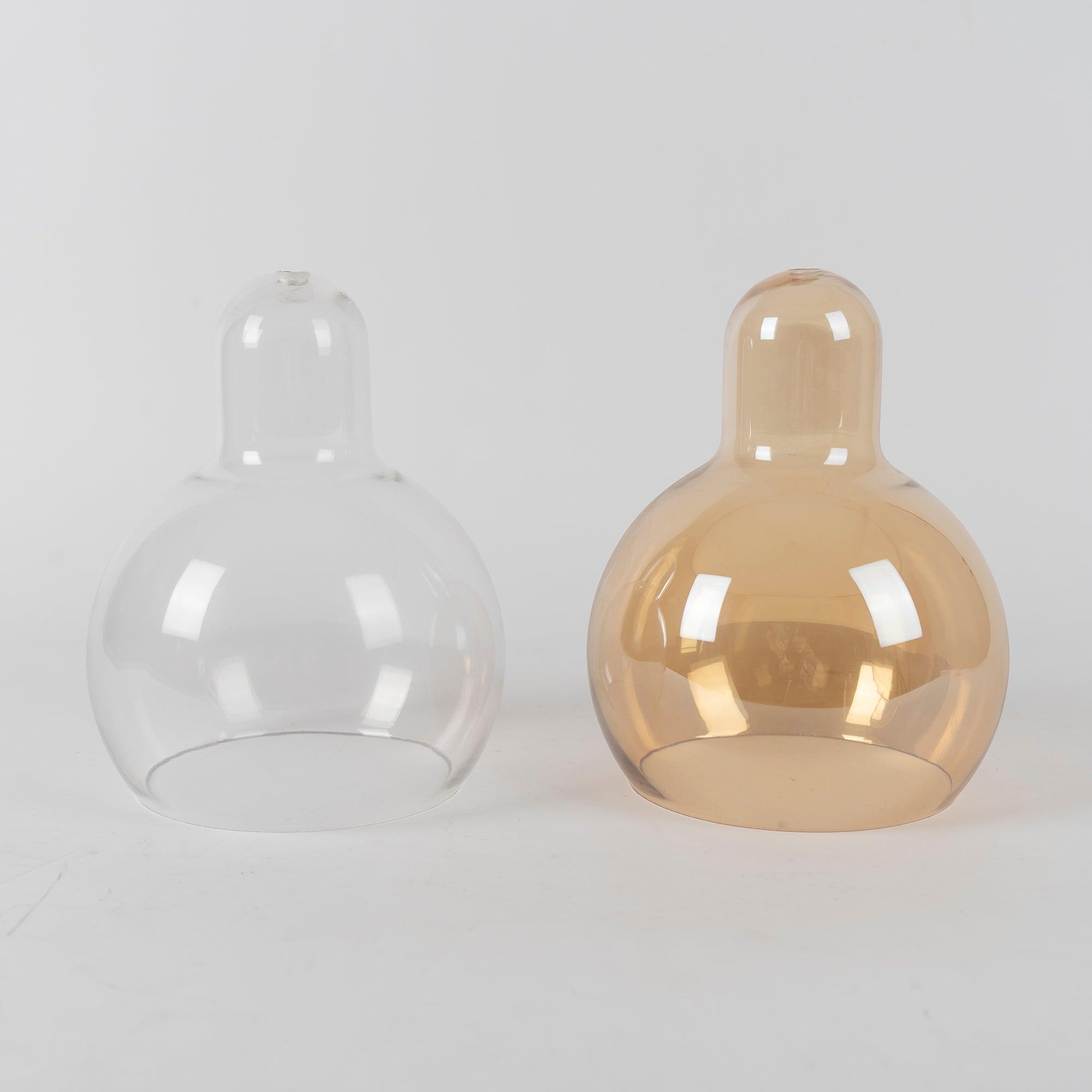 Chiswick Glass Pendant Light - Modern Hanging Ceiling Lamp for Kitchen Island, Dining Room & Bedroom Lighting