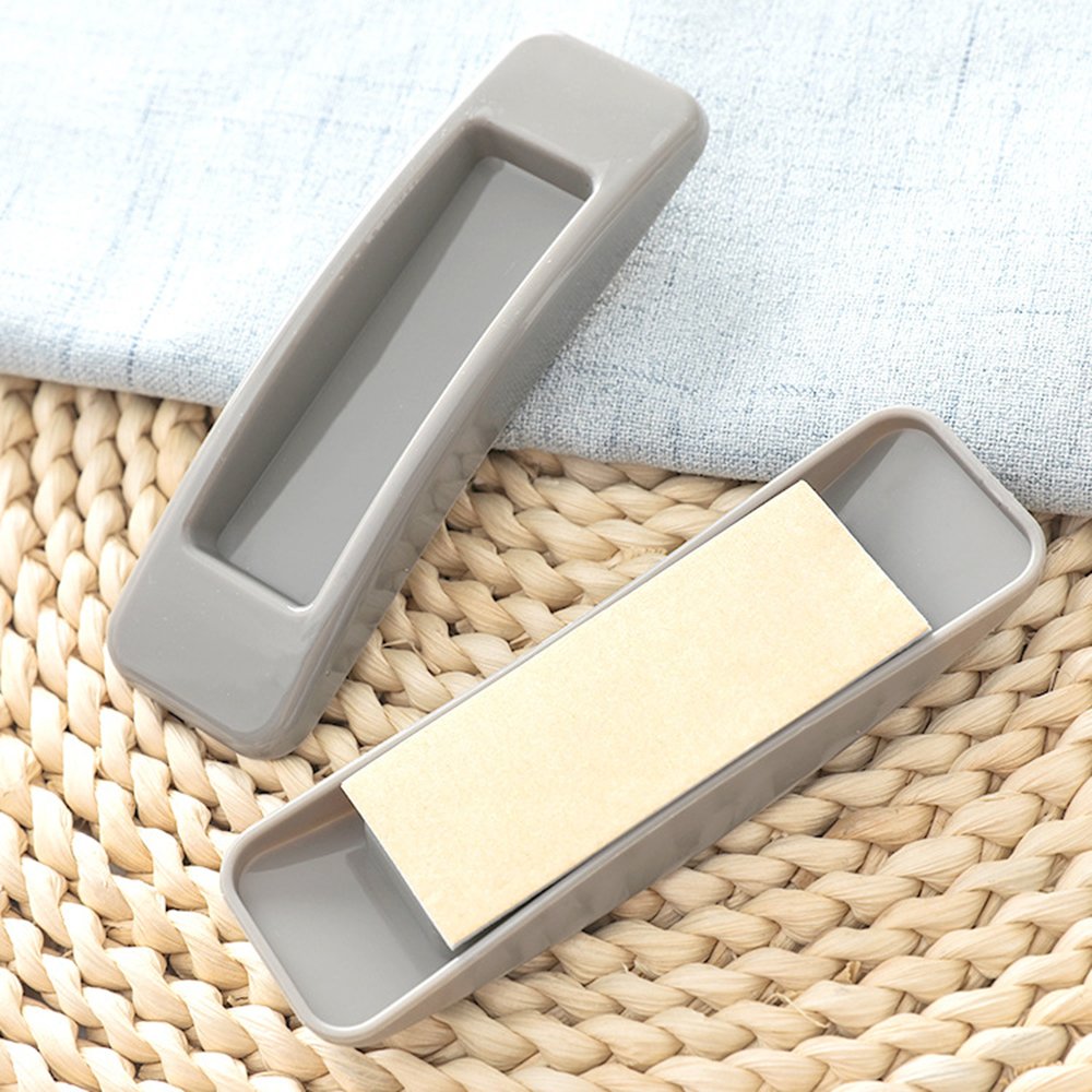 VPANG 4-Pack Self-Adhesive Cabinet & Drawer Handles - Multipurpose Instant Stick-On Handles for Kitchen Cabinets, Doors & Windows - Easy Installation, Convenient Opening - Gray (Perfect for Home, Office & RV Organization)
