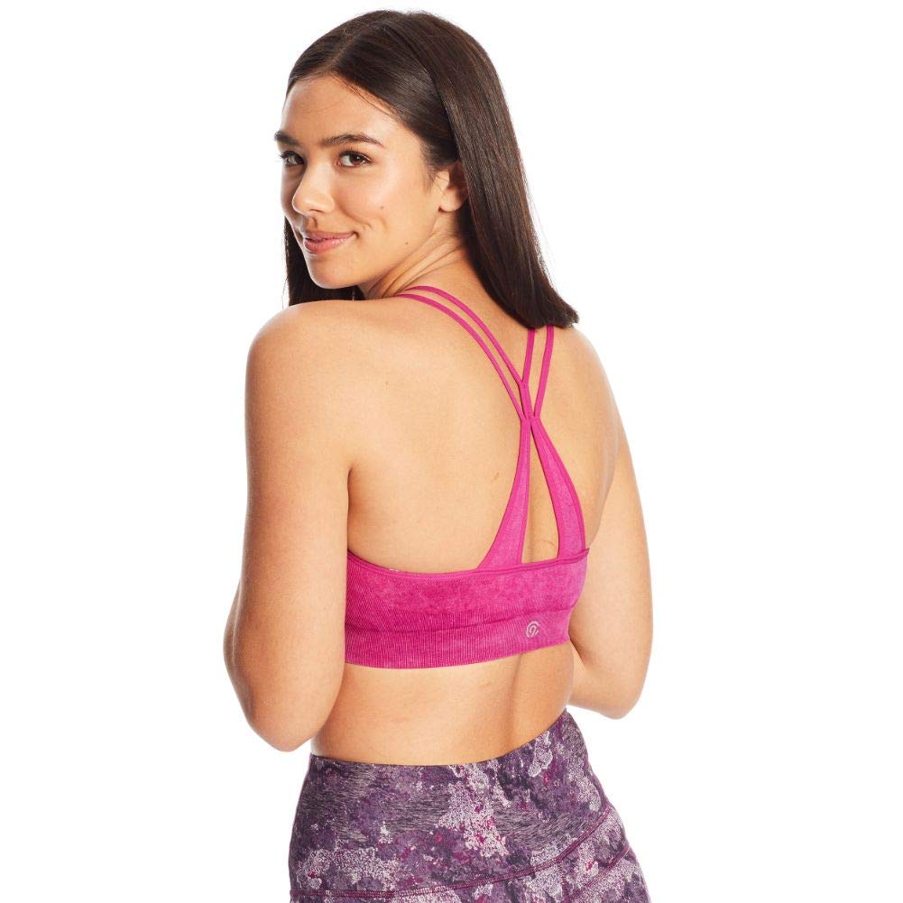 C9 Champion Women's Seamless Snow Wash Cami Bra - Comfortable Sports Bra for Yoga, Running & Workout - Perfect for Gym & Active Lifestyle