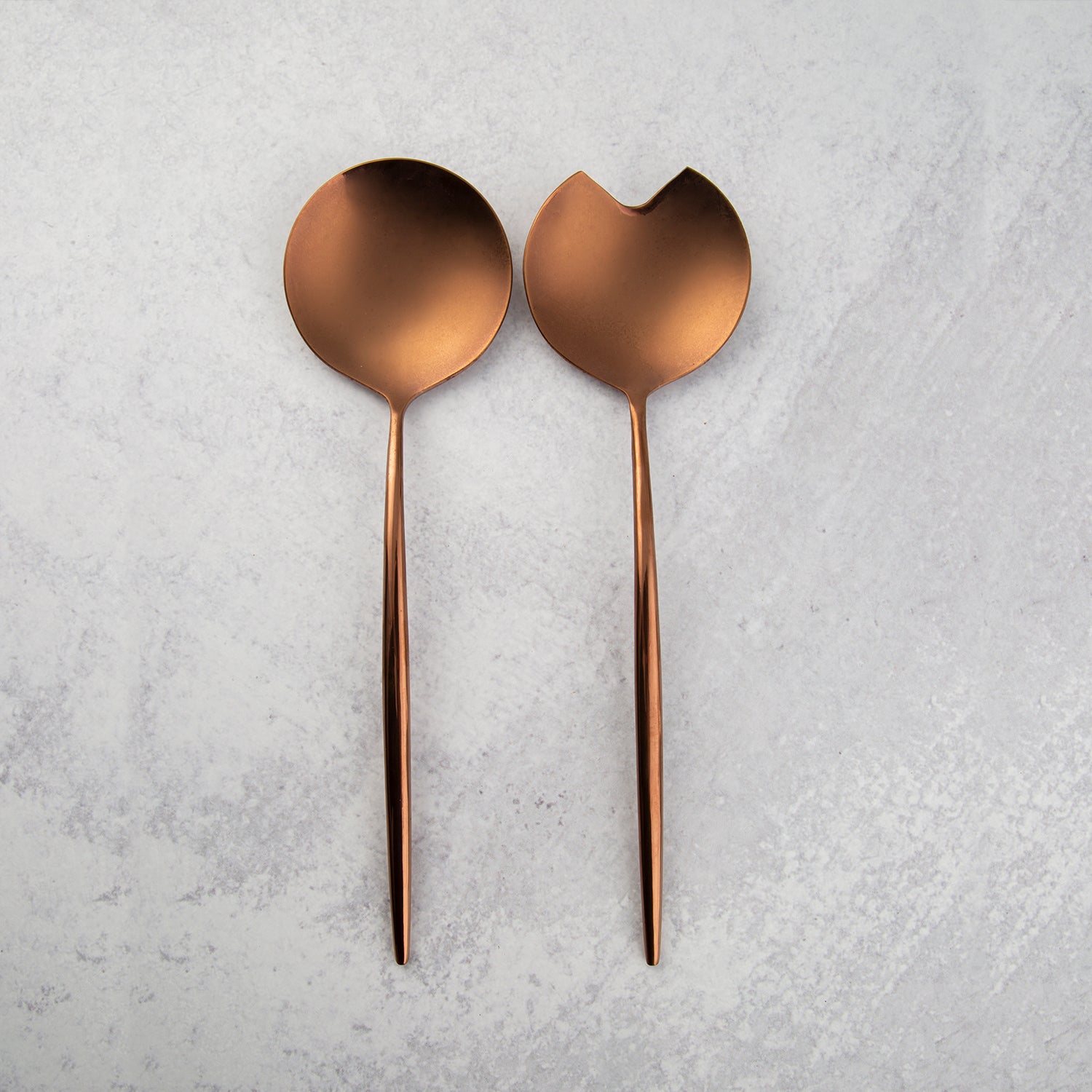 Elegant Gaze Copper Mirror 2-Piece Hostess Set - Perfect for Dining Table Decor, Wedding Gifts & Home Accessories