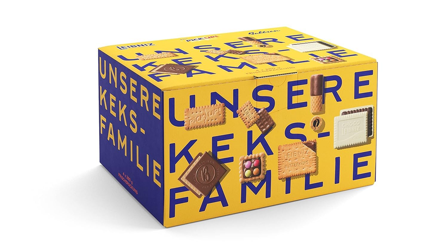 Bahlsen Unsere Keksfamilie - 1.12kg Family Cookie Assortment with 7 Crunchy Varieties | Perfect for Snacking, Gifts & Family Gatherings